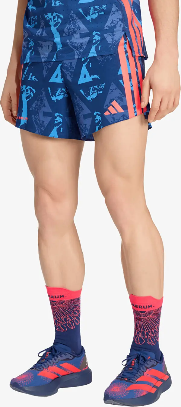 adidas Performance Къси панталони adidas Adizero Labrum Gel Pocket Shorts Dark Blue/ Lucid Red XL