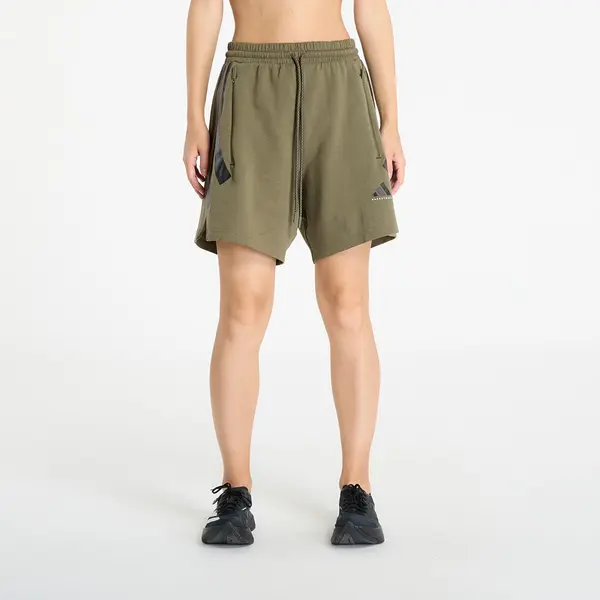 adidas Performance Къси панталони adidas Basketball Spacer Shorts UNISEX Olive Strata XL