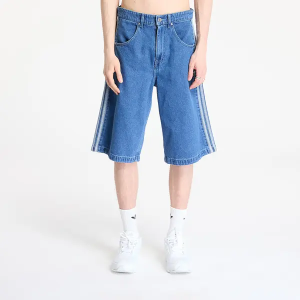 adidas Originals Къси панталони adidas Firebird Adicolor Denim Shorts Medium Blue Denim 33