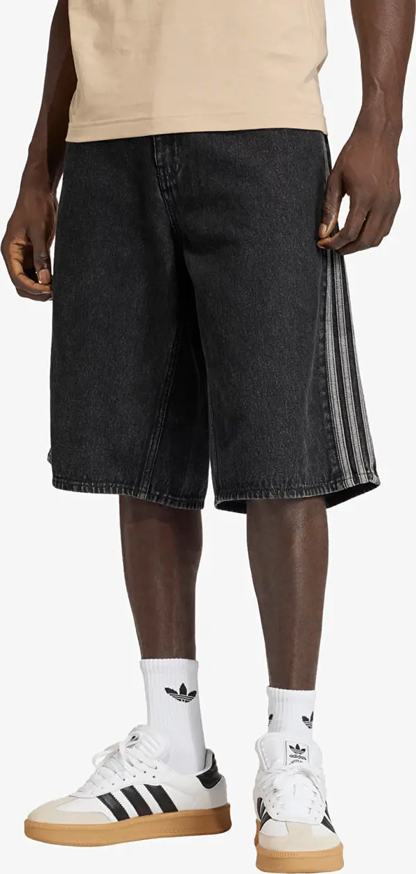 adidas Originals Къси панталони adidas Firebird Adicolor Denim Shorts True Black Denim 34