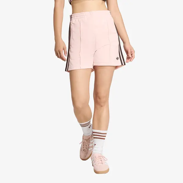 adidas Originals Къси панталони adidas Firebird Classic Shorts Sandy Pink/ Aurora Coffee M