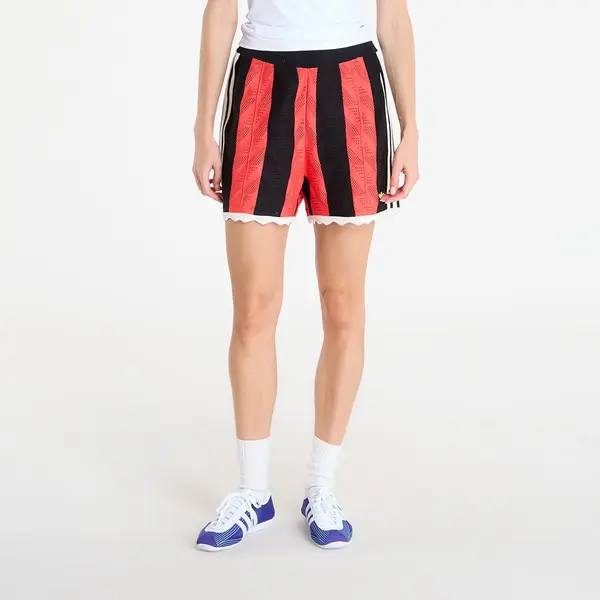 adidas Originals Къси панталони adidas Firebird Loose Shorts Black/ Semi Lucid Red L
