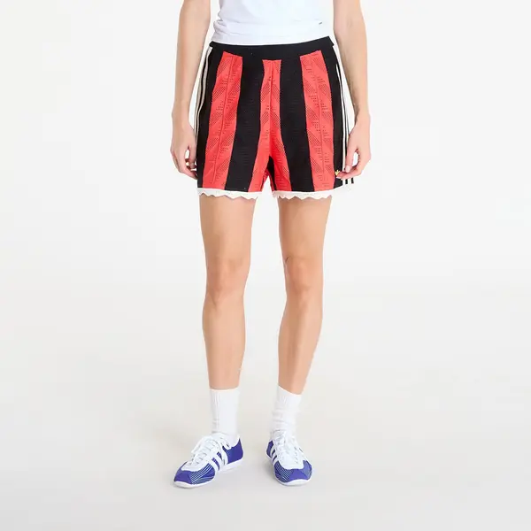 adidas Originals Къси панталони adidas Firebird Loose Shorts Black/ Semi Lucid Red M