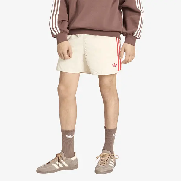 adidas Originals Къси панталони adidas Sprinter Shorts Crystal Linen/ Better Scarlet L