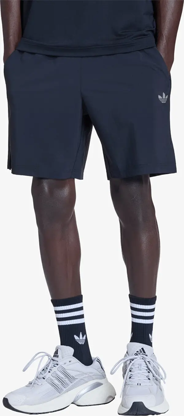 adidas Originals Къси панталони adidas Tech Trefoil Essentials Polyester Shorts Black M