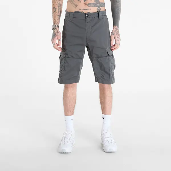 C.P. Company Къси панталони C.P. Company Stretch Sateen Cargo Lens Shorts Gunmetal Grey 52