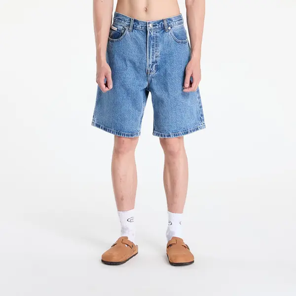 Calvin Klein Къси панталони Calvin Klein Jeans 90S Mid Blue Stone Shorts Blue 35