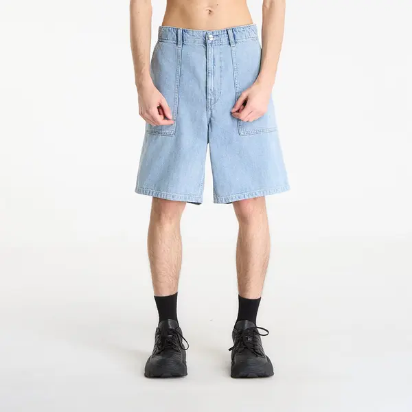 Calvin Klein Къси панталони Calvin Klein Jeans Linen Denim Utlity Shorts Blue XL