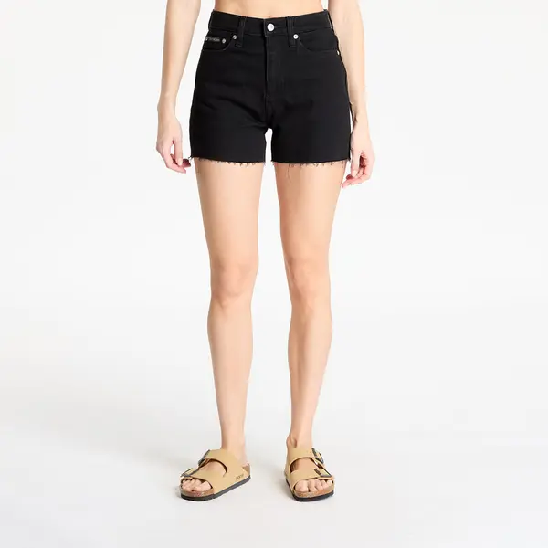 Calvin Klein Къси панталони Calvin Klein Jeans Mom Short Denim Black 26