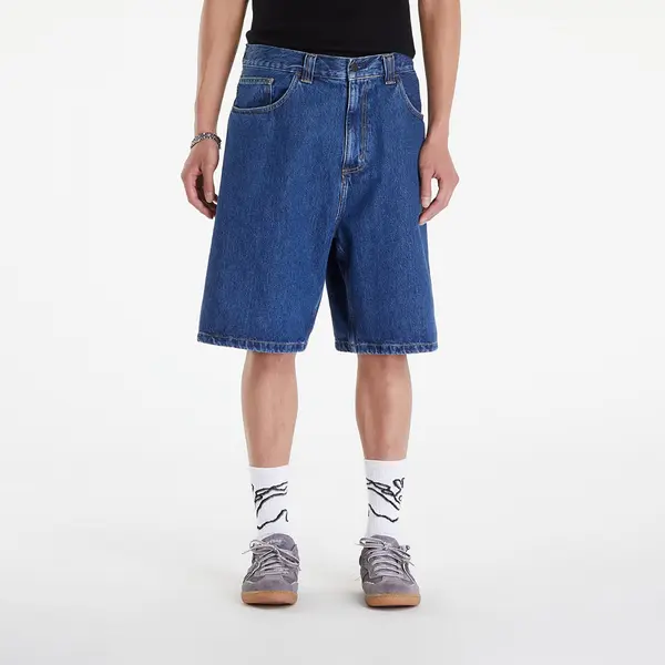 Carhartt WIP Къси панталони Carhartt WIP Brandon Short Blue Stone Washed L