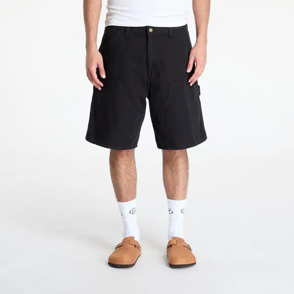 Carhartt WIP Къси панталони Carhartt WIP Double Knee Short Black Stone Washed 28