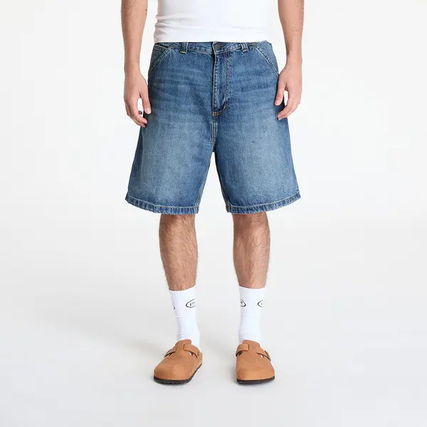 Carhartt WIP Къси панталони Carhartt WIP OG Single Knee Short Blue Dark Used Wash S