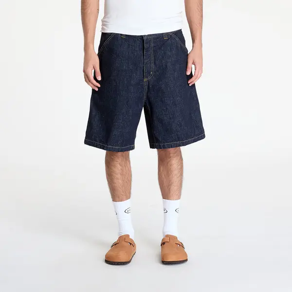 Carhartt WIP Къси панталони Carhartt WIP OG Single Knee Short Blue Rinsed XS