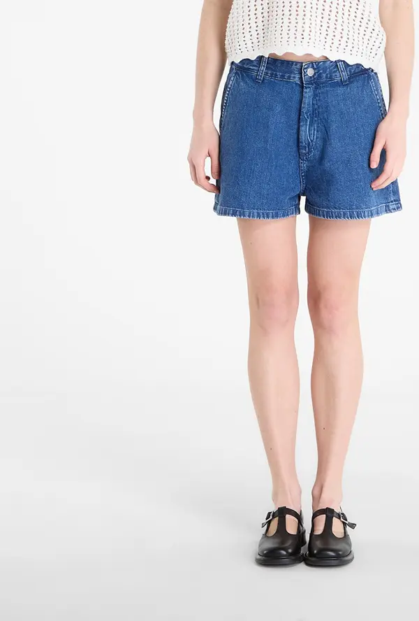 Carhartt WIP Къси панталони Carhartt WIP W' Lova Short Blue Stone Washed XS