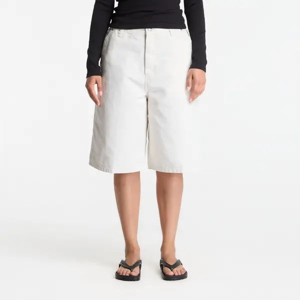 Carhartt WIP Къси панталони Carhartt WIP W' Nixon Single Knee Short Wax Stone Washed XS