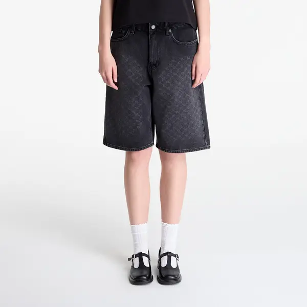 Daily Paper Къси панталони Daily Paper Laser Monogram Denim Shorts V2 Black M