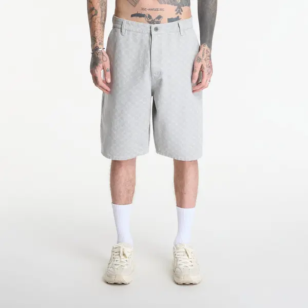 Daily Paper Къси панталони Daily Paper Washed Monogram Woven Shorts Grey L