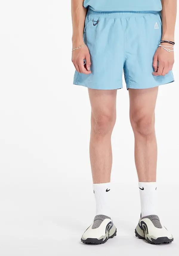 Nike Къси панталони Nike ACG "Reservoir Goat" Men's 5" Shorts Denim Turq/ University Red/ Summit White XS