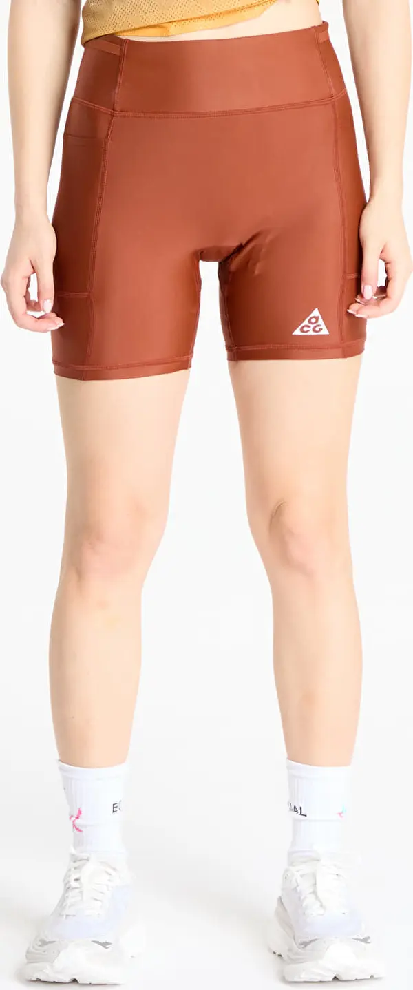 Nike Къси панталони Nike ACG "Tree Frog" Women's Dri-FIT ADV Mid-Rise 6" Shorts Cinnamon/ Picante Red/ Summit White M