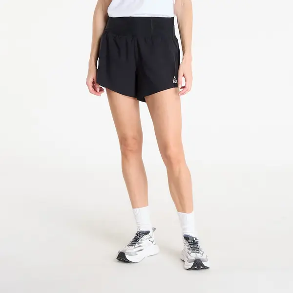 Nike Къси панталони Nike ACG Women's Dri-FIT Mid-Rise Brief-Lined Trail Running Shorts Black/ Black/ Summit White L