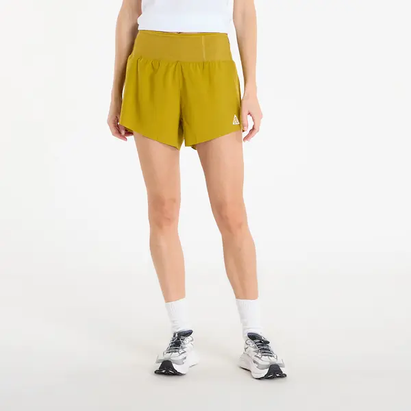 Nike Къси панталони Nike ACG Women's Dri-FIT Mid-Rise Brief-Lined Trail Running Shorts Peat Moss/ Ironstone/ Summit White S