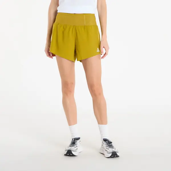 Nike Къси панталони Nike ACG Women's Dri-FIT Mid-Rise Brief-Lined Trail Running Shorts Peat Moss/ Ironstone/ Summit White XS