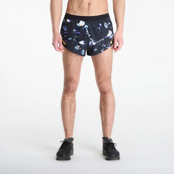 Nike Къси панталони Nike AeroSwift Glam Men's Dri-FIT ADV 2" Brief-Lined Running Shorts Black/ Laser Orange M