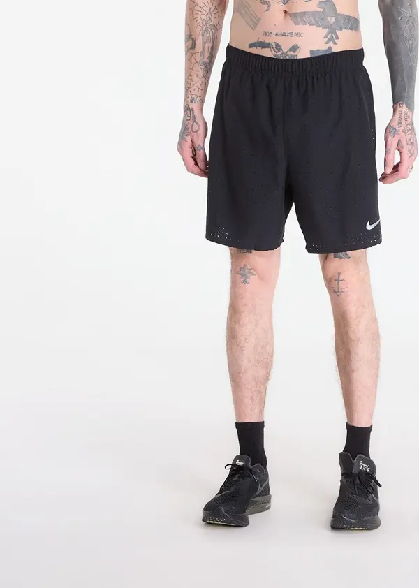 Nike Къси панталони Nike Challenger Breathe Men's Dri-FIT 7" 2-in-1 Running Shorts Black/ Black/ Black/ Reflective Silv M