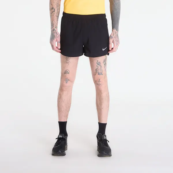 Nike Къси панталони Nike Fast Men's Dri-FIT 3" Brief-Lined Running Shorts Black/ Black/ Reflective Silv L