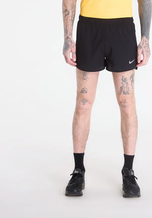 Nike Къси панталони Nike Fast Men's Dri-FIT 3" Brief-Lined Running Shorts Black/ Black/ Reflective Silv M