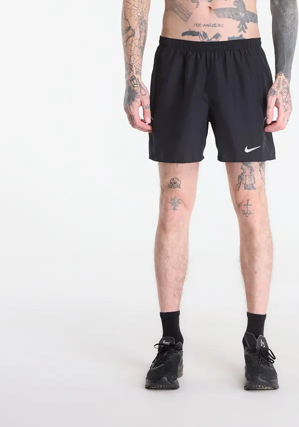 Nike Къси панталони Nike Miler Men's Dri-FIT 2-in-1 5" Running Shorts Black/ Black/ Reflective Silv M