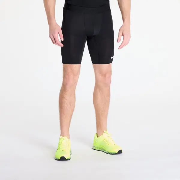 Nike Къси панталони Nike Pro Men's Dri-FIT Fitness Long Shorts Black/ White M