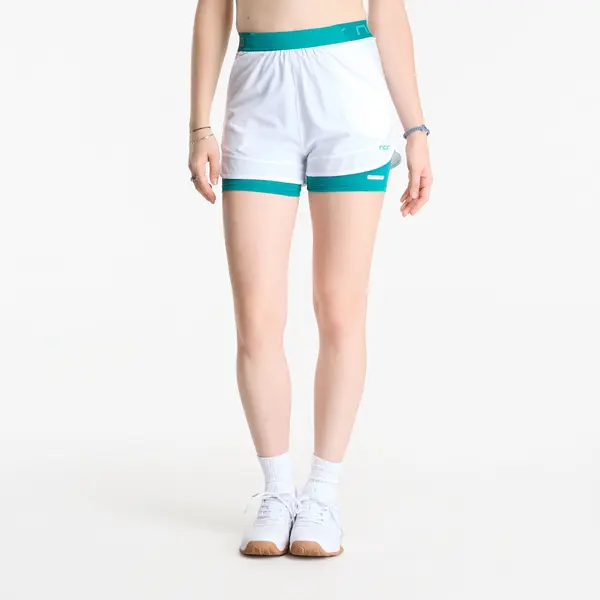 NOX Къси панталони Nox Pro Shorts White/ Ivy Green S