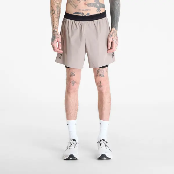 On Къси панталони On 5" Performance 2/1 Shorts Cinder/ Black XL