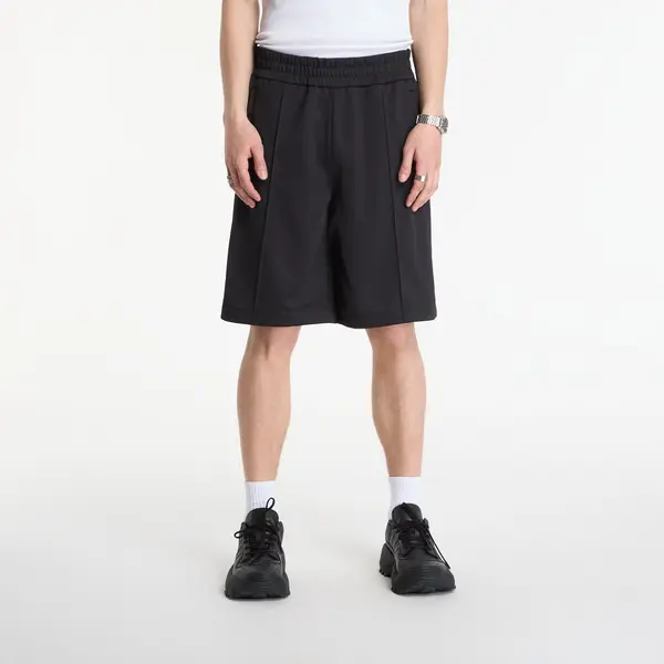 Palm Angels Къси панталони Palm Angels Back Curved Logo Track Shorts Black/ Off White S