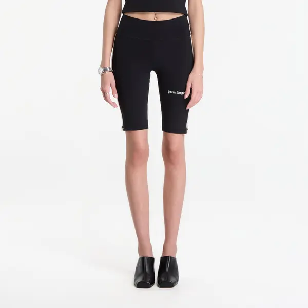 Palm Angels Къси панталони Palm Angels Classic Logo Track Cyclist Black/ Off White L