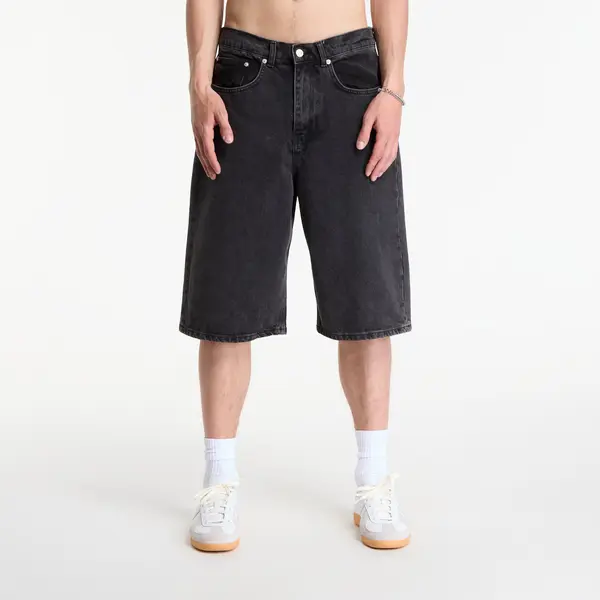 Patta Къси панталони Patta Whiskers Denim Shorts (Black) Black Denim 36