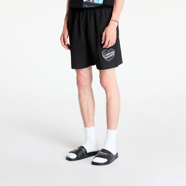 PLEASURES Къси панталони PLEASURES Heart Sport Shorts Black S