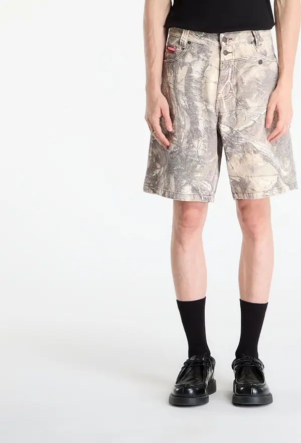 PLEASURES Къси панталони PLEASURES Hunt Canvas Jorts Sand Camo L