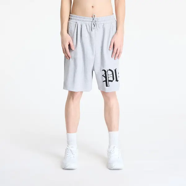 PLEASURES Къси панталони PLEASURES Oe Wide Shorts Grey Mélange M