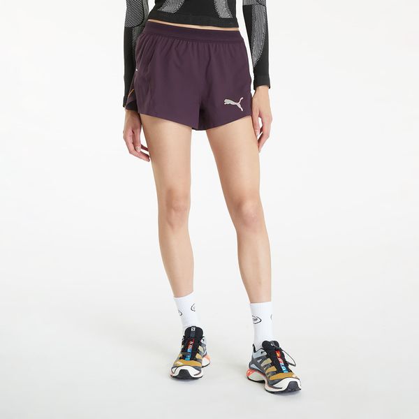 Puma Къси панталони PUMA Run Ultraweave Velocity 3" W Running Shorts Midnight Plum L
