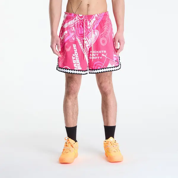 Puma Къси панталони Puma x Fast & Furious Short Garnet Rose/ Aop M