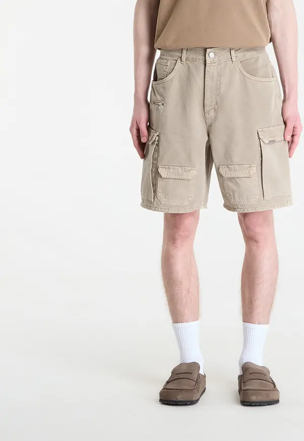 REPRESENT Къси панталони REPRESENT Loaded Cargo Short Beige S