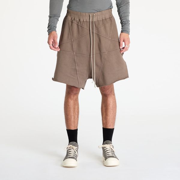 Rick Owens DRKSHDW Къси панталони Rick Owens DRKSHDW Knit Sweat Jersey Trucker Cut Offs Shorts Dust M