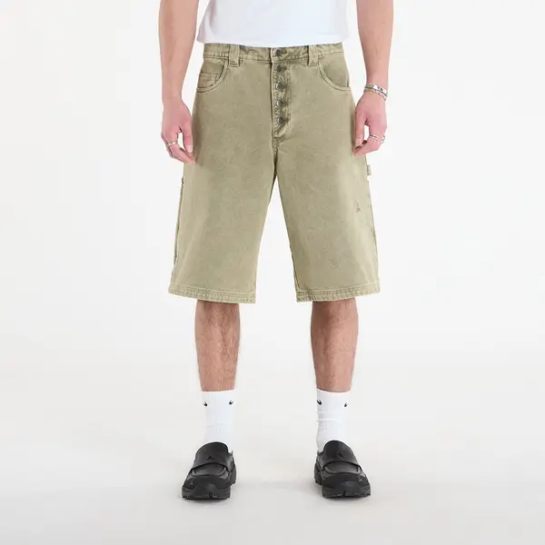 ROA Къси панталони ROA Ash Canvas Shorts Sage Green L