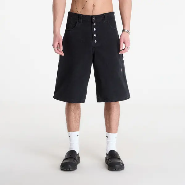 ROA Къси панталони ROA Ash Canvas Shorts Washed Black XL