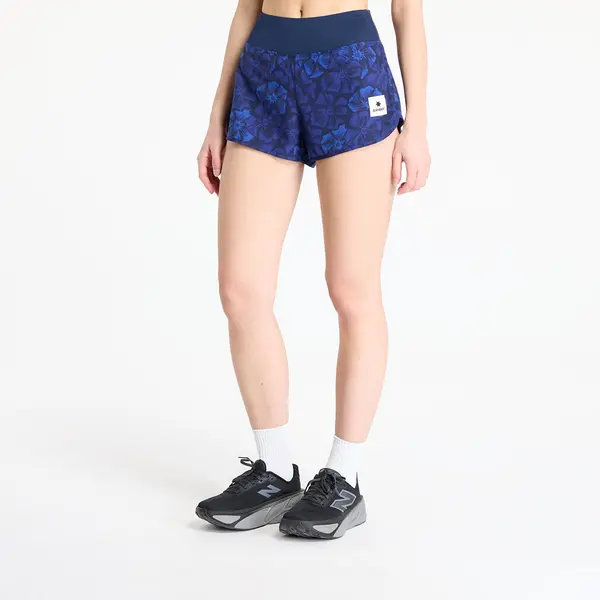 SAYSKY Къси панталони SAYSKY W Flower Pace Shorts 3" Blue AOP L