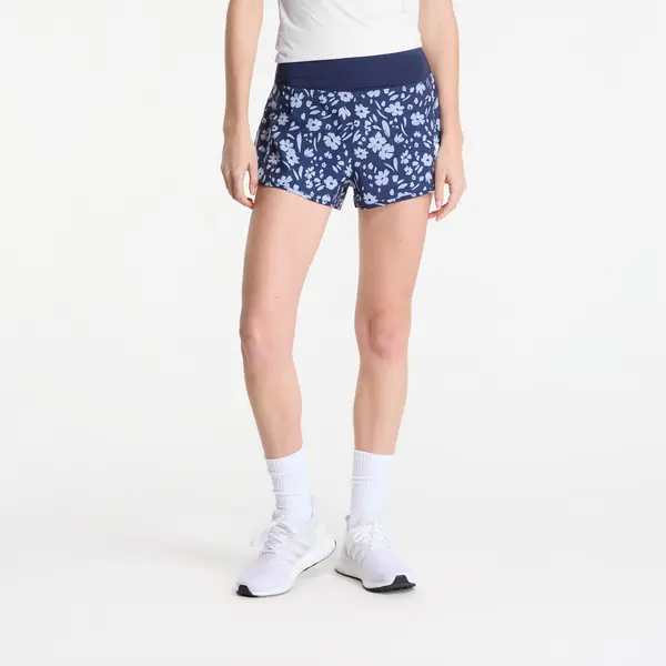 SAYSKY Къси панталони SAYSKY W Flower Pace Shorts 3" Blue Flower S