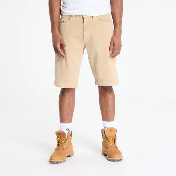 Tommy Hilfiger Къси панталони Tommy Jeans Jaimie Canvas Cargo Shorts Beige 36