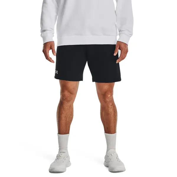 Under Armour Къси панталони Under Armour Rival Fleece Shorts Black/ White M